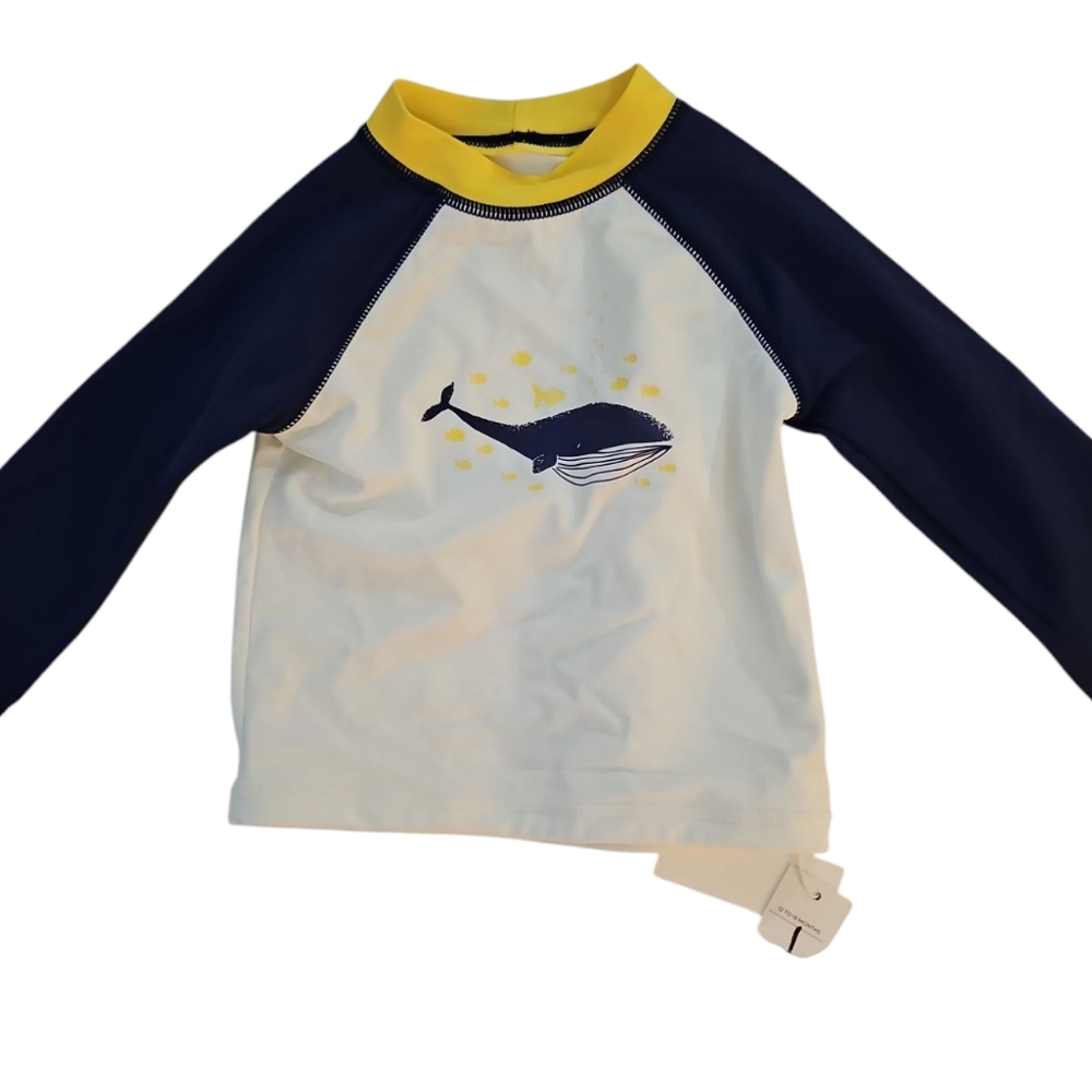 Nwt Janie And Jack Swim Top 12-18M